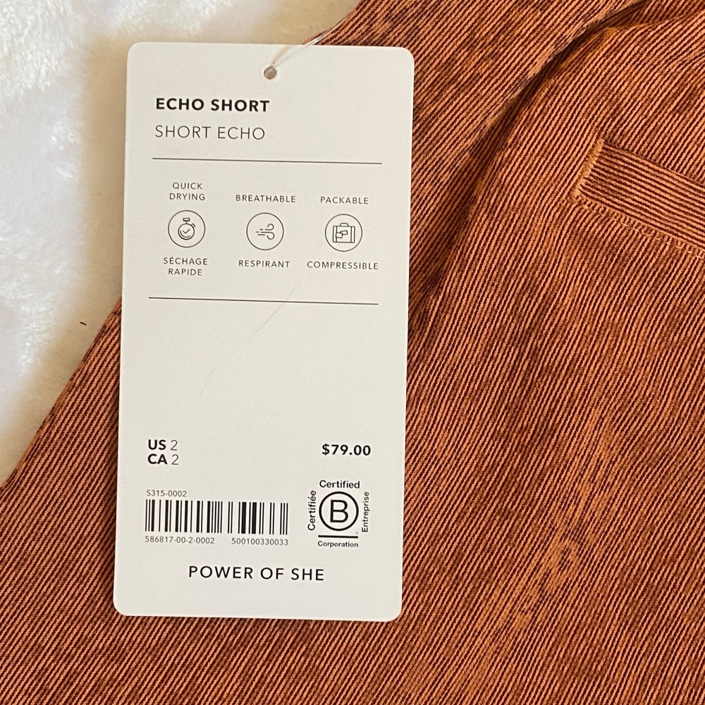 Athleta Women's Athletic Shorts in Rust - Picture 7 of 11